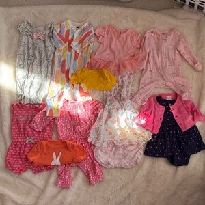 Colorful Assortment of Baby Clothing Set